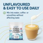 Nordic Marine Collagen Powder - 100% Pure Hydrolysed Collagen - 240g | 36 Servings - Image 4
